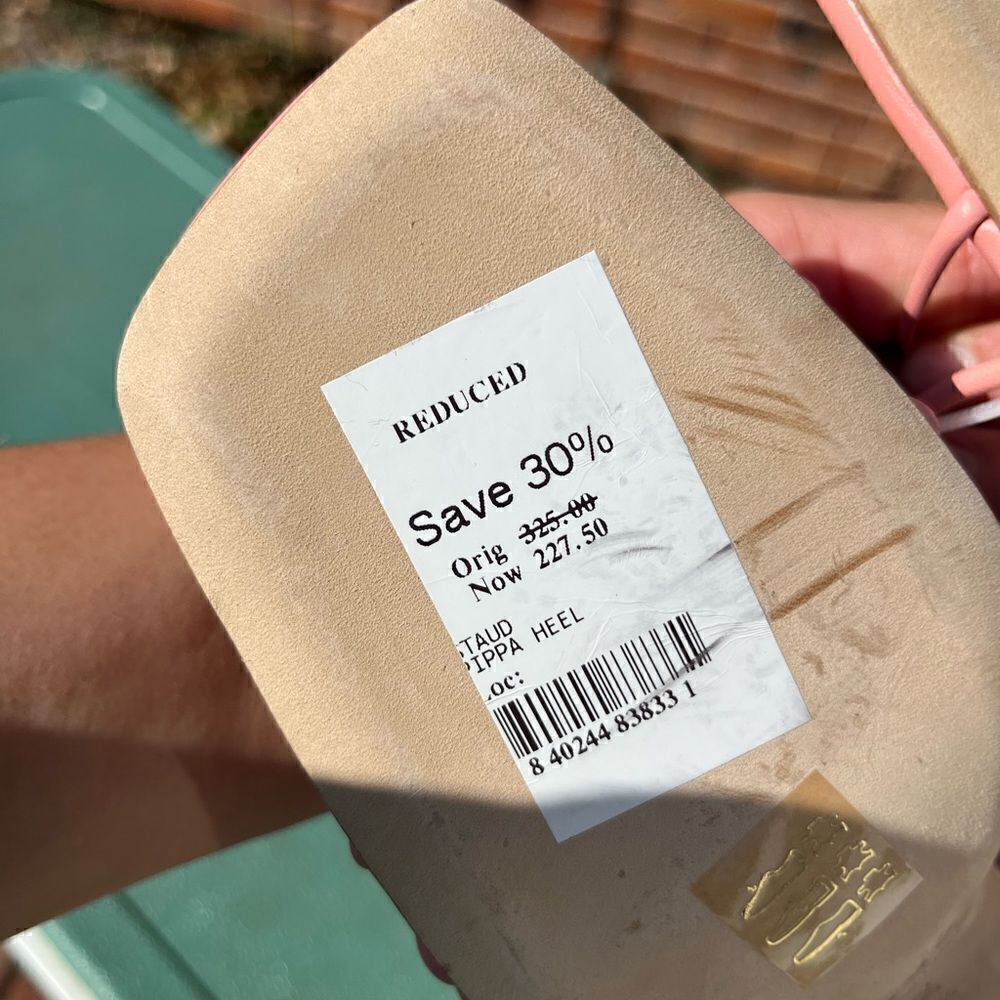 STAUD Pippa Slide Heels NWT - Picture 10 of 11